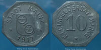 Mainz 10 pfennig Mainz, notgeld, kleingeld, 10 pfennig 1917, Funck 314.2... 4,00 EUR  Excl. 10,00 EUR Verzending