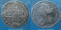 Grande Bretagne, Great Britain, Angleterre 1 shilling Great Britain, Grande Bretagne, Anna, 1 shilling 1711, KM.523.1 TB/TB+ -