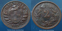 SUISSE, SCHWEIZ, SWITZERLAND 2 rappen Schweiz Suisse Switzerland 2 rappen 1919 P.SUP -