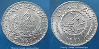 Syria, Syrie 1/2 piastre Syria, Syrie, 1/2 piastre 1921, LEC.4 / KM.20 TTB+ -