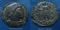 Roman Empire maiorina Magnentius, Magnence maiorina ou centenionalis Trèves Trier Treveri en 350-353 Felicitas Reipublice RIC 266 22mm 7,21g SUP+ -