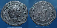 Roman Empire denier Caracalla, denier dit du Limès ou denier défourré, Jupiter debout à gauche 18mm 1,82g TTB+/TB+ -