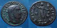 Roman Empire follis Licinius Ier, follis réduit Antioche en 312, SOLI INVICTO, RIC 167a, 21mm, 4,24g, TTB -