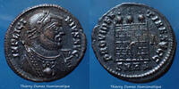 Roman Empire nummus Licinius Ier, nummus Heraclea en 318-320, Providentiae Augg, RIC 48, 19mm, 3,94g, SUP -