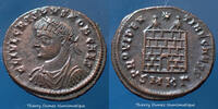 Roman Empire nummus Crispus, nummus Cysicus en 324-325, Providentaie Caess, RIC 25, 19mm, 3,15g, SUP+ -