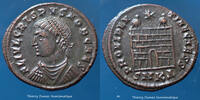 Roman Empire nummus Crispus, nummus Cysicus en 324-325, Providentiae Caess, RIC 25 R3!, 20mm, 3,59g, SUP+ -