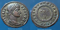Roman Empire nummus Crispus, nummus Siscia en 320-321, Caesarum Nostrorum, RIC 161, 18mm, 3,27g, SUP+ -