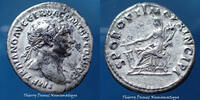 Roman Empire denier Trajanus, Traian, Trajan, denier Rome en 103-111, SPQR OPTIMI PRINCIPI Fortunae, RIC 177, 18mm, 3,09g, légères traces de nettoya -