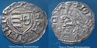 Moldavia Walachei, Walachia, Valachie dinar Walachei, Walachia, Moldavia, Moldavie, Radu I 1377-1383, dinar, MBR 71, 15mm, 0,51g, TTB+ -