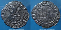 Spain Castilla Leon, Espagne Castille et Leon Blanc Castilla, Leon, Espagne Royaume de Castille et Leon, Enrique IV 1454-1474, Blanc Toledo, 22mm, 1,78g, TTB/TTB+ -