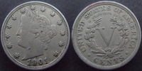 U.S.A 5 cent U.S.A, Five cent, 5 cent 1901, Liberty, TB à TTB -