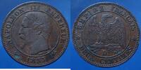 France 2 centimes 1855 D Napol&eacute;on III - Lyon - G.103 SS 5,00 EUR  Excl. 10,00 EUR Verzending