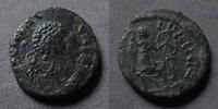 Roman Empire bronze AELIA FLACILLIA, Femme de Théodose + en 388, Petit bronze 11-12 mm, Constantinople, 1,22 grms, Cohen.5 TB/TTB R! -