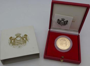 100 Euro 2003 Rainier III - Prince de Monaco - 100€ Gold - Principauté de Monaco Proof (PP)