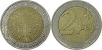 Frankreich 2 Euro Stilisierter Baum -