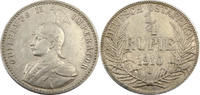 Deutsch-Ostafrika 1/4 Rupie 1/4 Rupie - Wilhelm II. - In Uniform der Garde du Corps - J. N 720 -