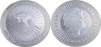 Australien 1 Dollar One Dollar - 1 Unze Silber - Känguruh - Elisabeth II. -