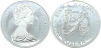 Bermuda 1 Dollar One Dollar - Silver Wedding Anniversary -