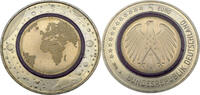 Bundesrepublik Deutschland / BRD 5 Euro Blauer Planet Erde - D - Blauer Polymerring -