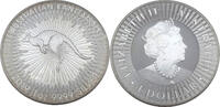 Australien 1 Dollar 1 oz Ag - Australian Kangaroo - Elizabeth II. - 1 $ -
