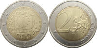 Bundesrepublik Deutschland / BRD 2 Euro 30 Jahre Europaflagge D -