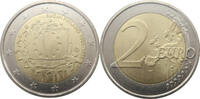Finnland 2 Euro 30 Jahre Europaflagge -