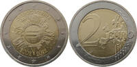 Zypern 2 Euro 10 Jahre Euro Bargeld -