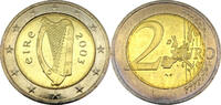 Irland 2 Euro Keltische Harfe -