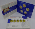 Bundesrepublik Deutschland / BRD 10 Euro (5 x 2 Euro) 2-Euro-Gedenkmünzenset - 50 Jahre Élysée-Vertrag -