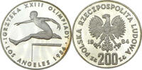 Polen 200 Złoty Hürdenlauf - Olympiade Los Angeles 1984 -