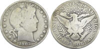United States of America / USA 1/2 Dollar (Half Dollar) Barber Silver Half Dollar -