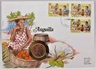Anguilla 2 New Pence Abbildung einer Frau mit ihrer Ernte - Numisbrief -