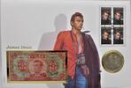 Marshall Islands / China 5 Dollar + 1000000 Yuan Abbildung von James Dean - Numisbrief -