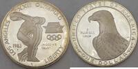 United States of America / USA 1 Dollar Olympic Silver Dollar Proof Condition - One Dollar - XXIII. Olympiad Los Angeles -