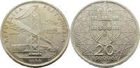 Portugal 20 Escudos Einweihung der Salazar-Brücke -