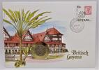 Britisch Guyana 25 Cents Abbildung einer Palme -