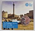 Großbritannien 100 Pounds / 2 Oz Trafalgar Square / Löwe -