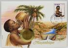 Mosambik 1 Metical Abbildung eines Kindes mit einer Kokosnuss - Numisbrief -