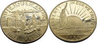 Vereinigte Staaten / USA Half Dollar 100 Jahre Freiheitsstatue -