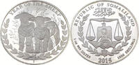 Republik Somaliland 1000 Shillings Year of the Sheep - Jahr der Ziege - 1 oz 999 Silver - Republic of Somaliland -