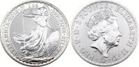 Großbritannien / UK 2 Pounds Britannia - 1 oz .999 Fine Silver - Elizabeth II -