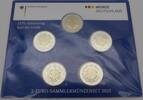 Bundesrepublik Deutschland / BRD 10 Euro (5 x 2 Euro) 2-Euro-Sammlermünzenset 2023 - 1275. Geburtstag Karl der Große -