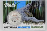 Australien 1 Dollar / 1 Oz Australian Saltwater Crocodiles - Bindi - 1 Dollar - 1 oz .999 Ag - Elizabeth II -
