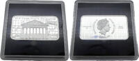 Cook Islands 1 Dollar / 1/2 Oz New Yorker Börse -
