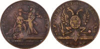 Haus Habsburg Medaille Franz I. - Spottmedaille - Krönung zum Kaiser -