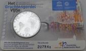 Niederlande 5 Euro Herdenkingsmuntenserie - Grachtengordel in Coincard -