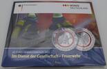 Bundesrepublik Deutschland / BRD 10 Euro 10-Euro-Sammlermünze - Serie: Im Dienst der Gesellschaft - Feuerwehr -