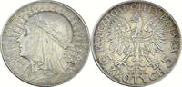 Polen 5 Zlotych Frauenkopf -
