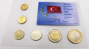 Türkei 1,91 Lira Kursmünzensatz - KMS -