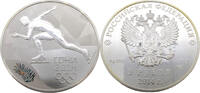 Russland 3 Rubel / 1 Oz XXII. Olympische Winterspiele, Sotschi 2014 - Eisschnelllauf -